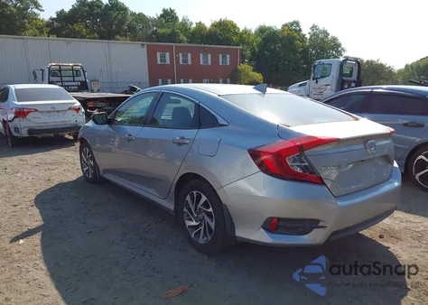 2017 Honda Civic Ex from USA, damaged, VIN 19XFC2F74HE001446